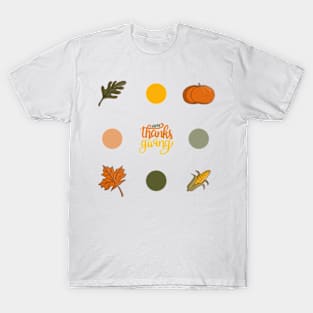 Happy Thanksgiving Typo T-Shirt